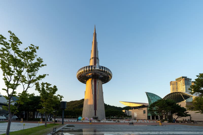 Hanbit Tower at Expo Science Park in Daejeon, one of the festival venues