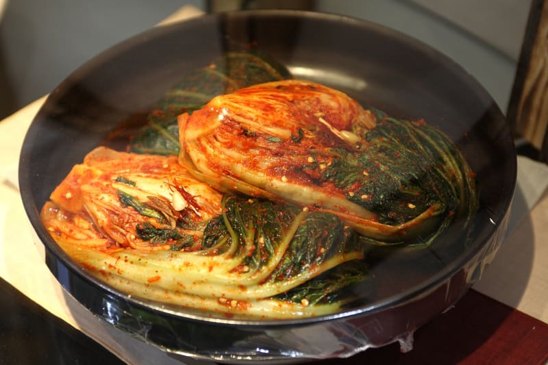 Kimchi on display at the 2009 Gwangju Kimchi Festival